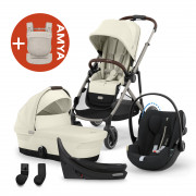 eGazelle 4in1 +AMYA - Seashell Beige/Moon Black Seashell Beige/Moon Black